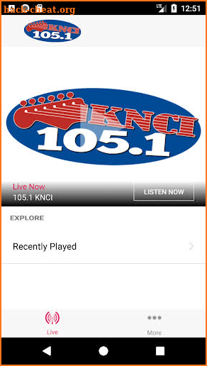 New Country 105.1 KNCI screenshot