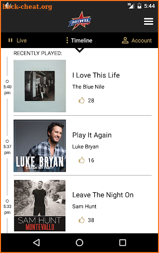 New Country 92.3 screenshot