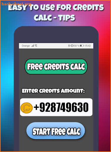 New Credits Calc I-M-V-U Pro 2020 screenshot