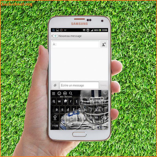 NEW Dallas Cowboys keyboard screenshot