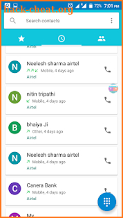 New Dialer,Ultimate Dialer,Superb Dialer, Contacts screenshot