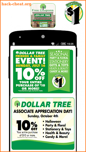 New Dollar Tree Tips Coupons screenshot