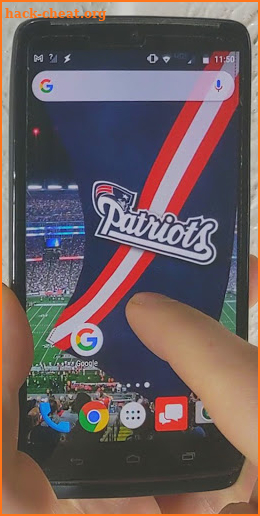 New England Patriots INTERACTIVE Wallpaper screenshot