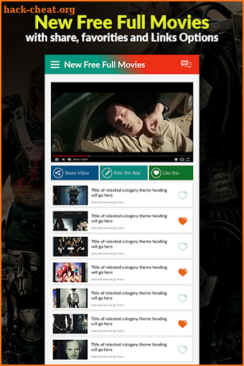 New Free Full Movies screenshot
