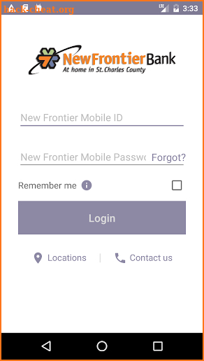 New Frontier Bank Mobile screenshot