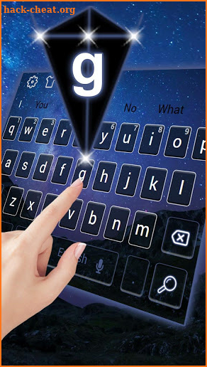 New Galaxy Keyboard Theme screenshot