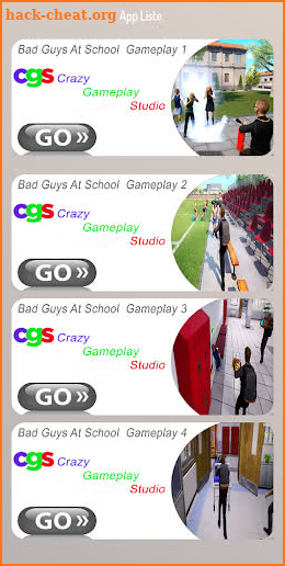 New Guide Bad Guys at School Simulator game screenshot