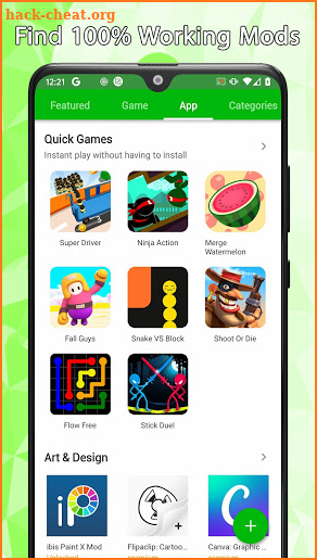 New HappyMod alternative App for All Mod and Apps screenshot