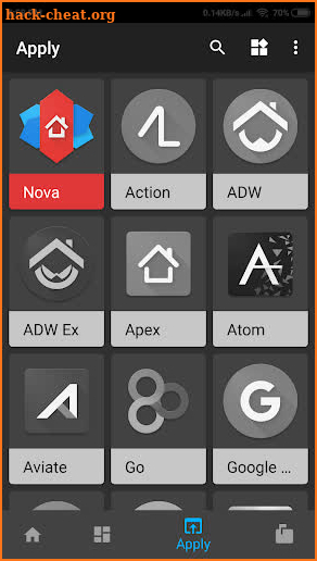 New HD Steel Iconpack theme Pro screenshot