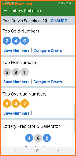 New Jersey Lottery Ticket Scanner App screenshot