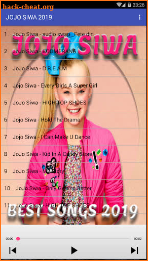 NEW JOJO SIWA SONGS OFFLINE screenshot