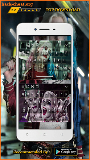 New Keyboard for Harley Quinn Joker screenshot