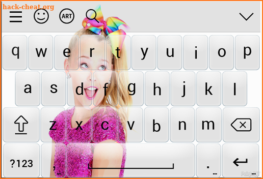 New Keyboard For JoJo Siwa 2018 screenshot