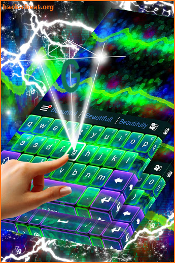 New Keyboard Theme App screenshot