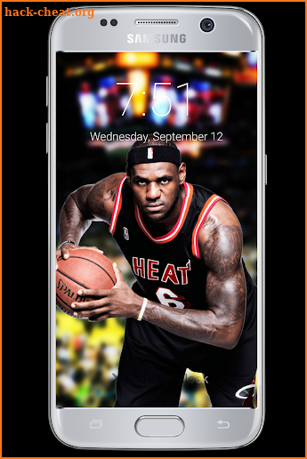 New LeBron James Lock Screen screenshot