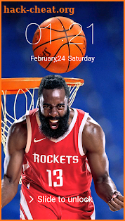 New Lock Screen for James Harden screenshot