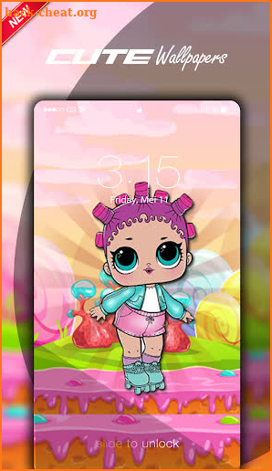 New Lol Doll Wallpapers HD Cute screenshot