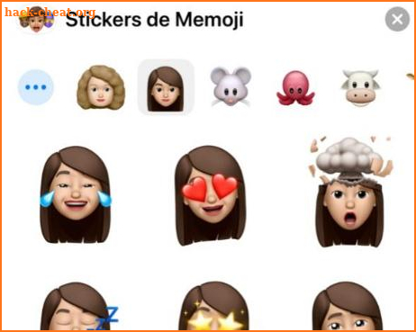 New Magic Sticker - Animoji & Memoji Phone x screenshot