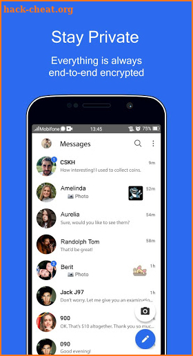 New Messenger 2020 - Text Free. screenshot