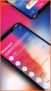 NEW Messenger for iPhone X - SMS Theme 2018 screenshot