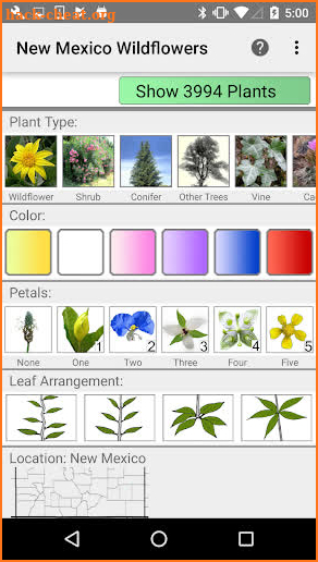 New Mexico Wildflowers screenshot