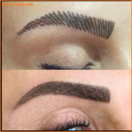 New MicroBlading Eyebrows Technique screenshot