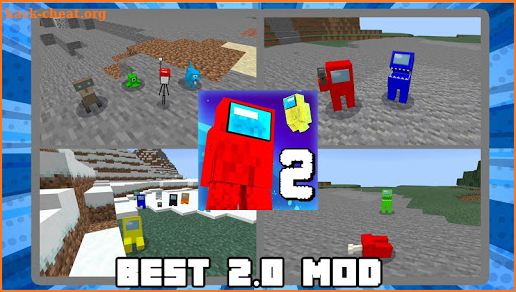 New Mod Among Us + Skins For MCPE screenshot