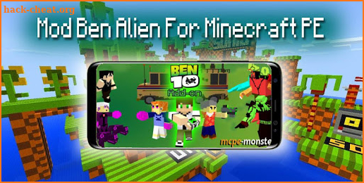 New Mod Ben Alien For Minecraft PE screenshot