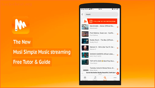 New Musi Simple Music Streaming Tutorial screenshot