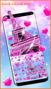 New Paris Love Keyboard Theme screenshot