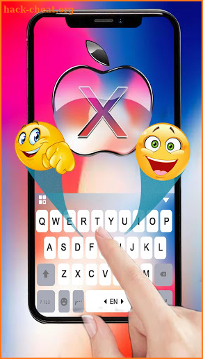 New Phone X Os 11 Keyboard Theme screenshot