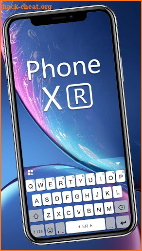 New Phone Xr Os12 Keyboard Theme screenshot