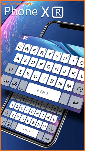 New Phone Xr Os12 Keyboard Theme screenshot