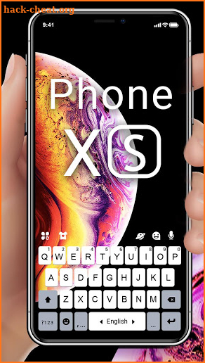 New Phone Xs Keyboard Theme screenshot