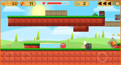 New Red Ball : Roller Ball 4 screenshot