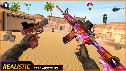 New Shooting Games 2021: Cover Free Fire Gun Games screenshot