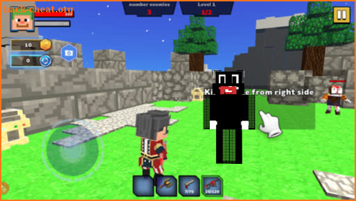 New Skin Craft Cartoon Cat Hero screenshot