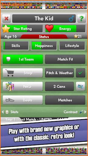 New Star Soccer screenshot