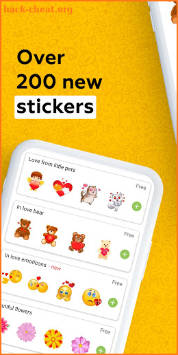 New Stickers & Emoji for WhatsApp - WAStickerApps screenshot