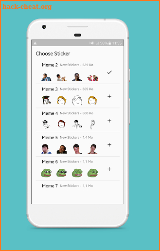 New Stickers for Whatsapp - WAStickerApps screenshot