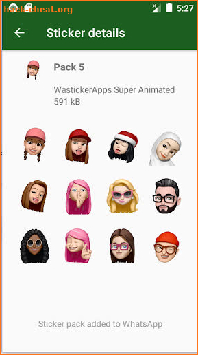 🙌 New Stickers of Emojis in 3D (WAstickerapps) screenshot