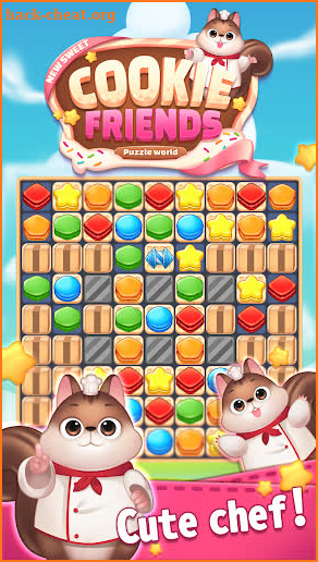 New Sweet Cookie Friends: Puzzle World screenshot