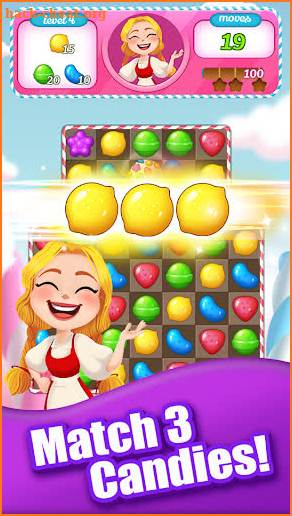 New Tasty Candy Bomb – Match 3 Puzzle game screenshot