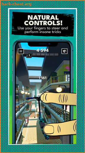 New Touchgrind Scooter 3D!!! Tricks screenshot