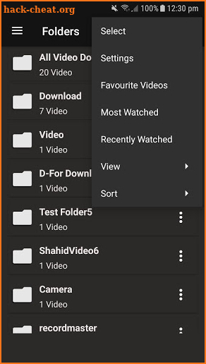 New Video Player 2019 screenshot