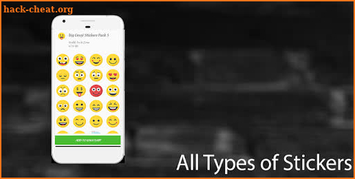 New WASticker Apps: Cute Emoji Sticker screenshot