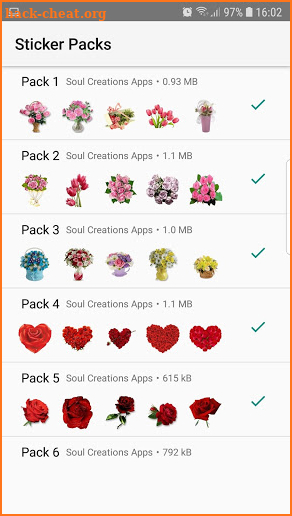 New WAStickerApps Flowers 🌹 WAStickerApps Roses screenshot