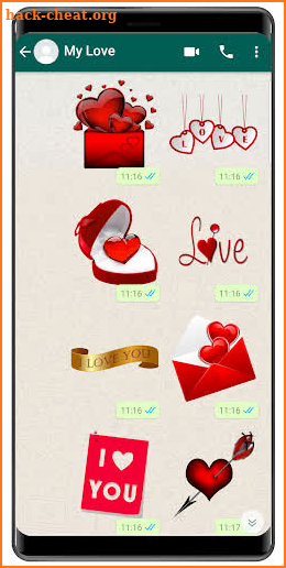 New WAStickerApps Love ❤️ Love Sticker 2019 screenshot