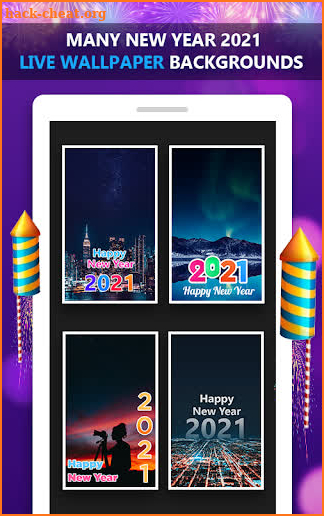 New Year 2021 Greetings, Wallpapers screenshot