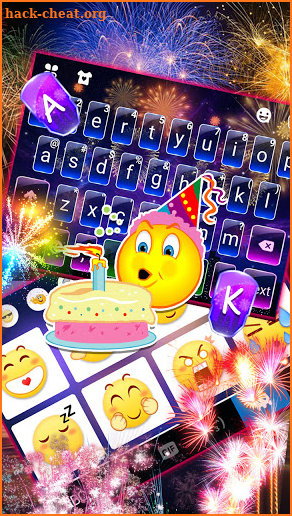 New Year 2021 Keyboard Background screenshot